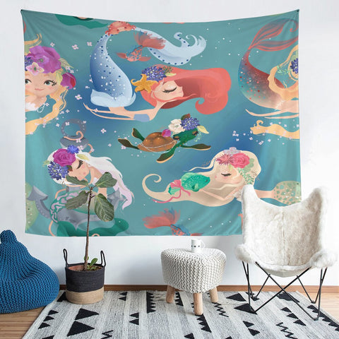 Mermaid Tapestry