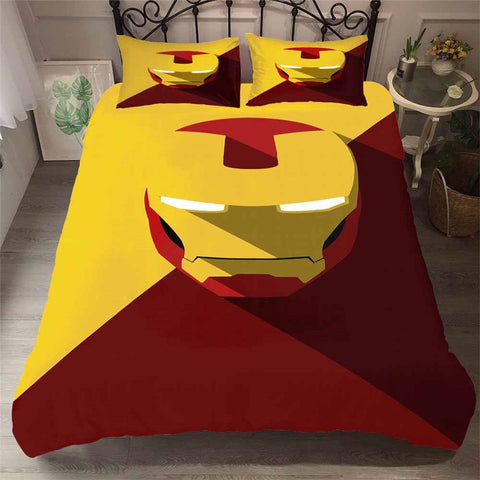 3D Bedding Set Avengers Iron Man