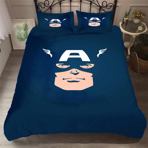 3D Bedding Set Avengers Captain America
