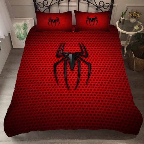 3D Bedding Set Avengers Spiderman