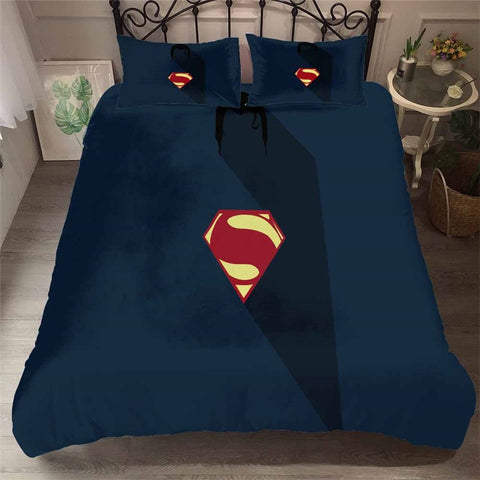 3D Bedding Set Avengers Superman Hero