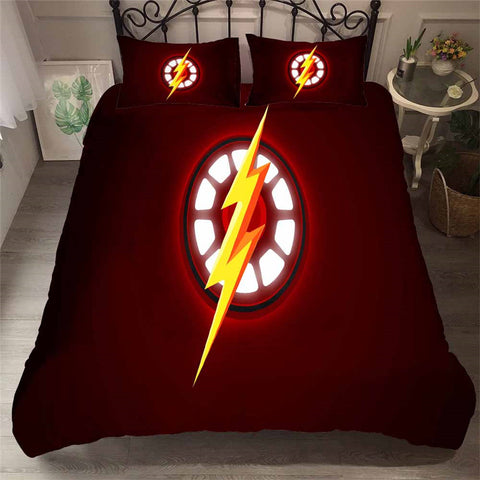 3D Bedding Set Avengers Flash